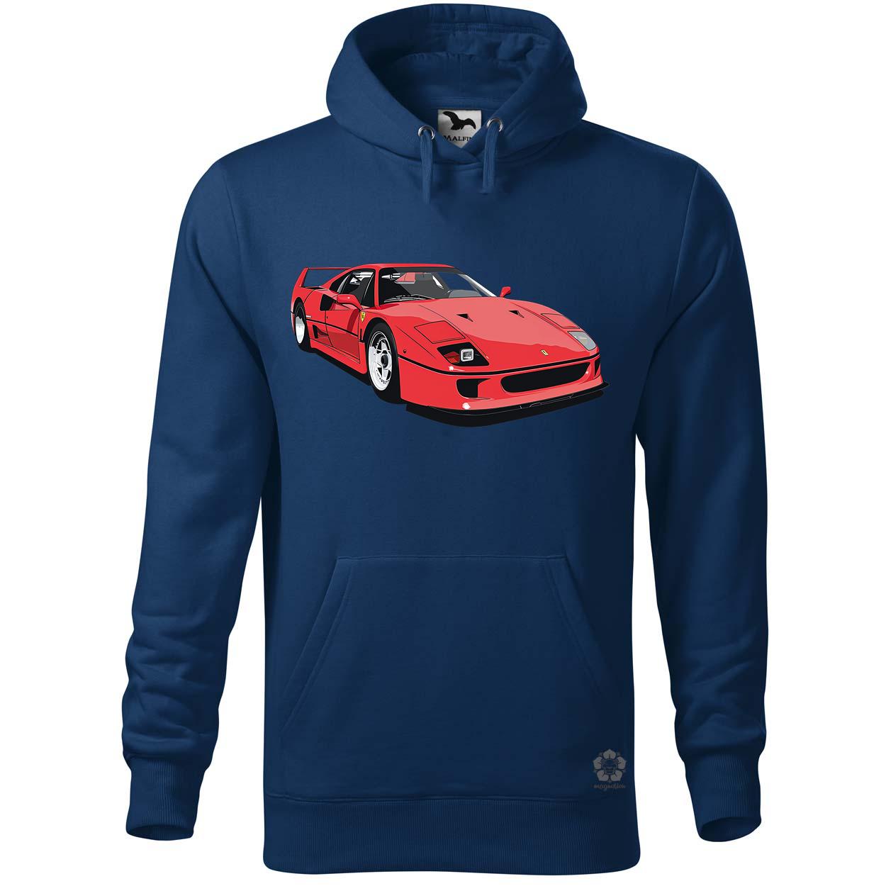 Ferrari F40 rajz v7 egyedi  pulóver 