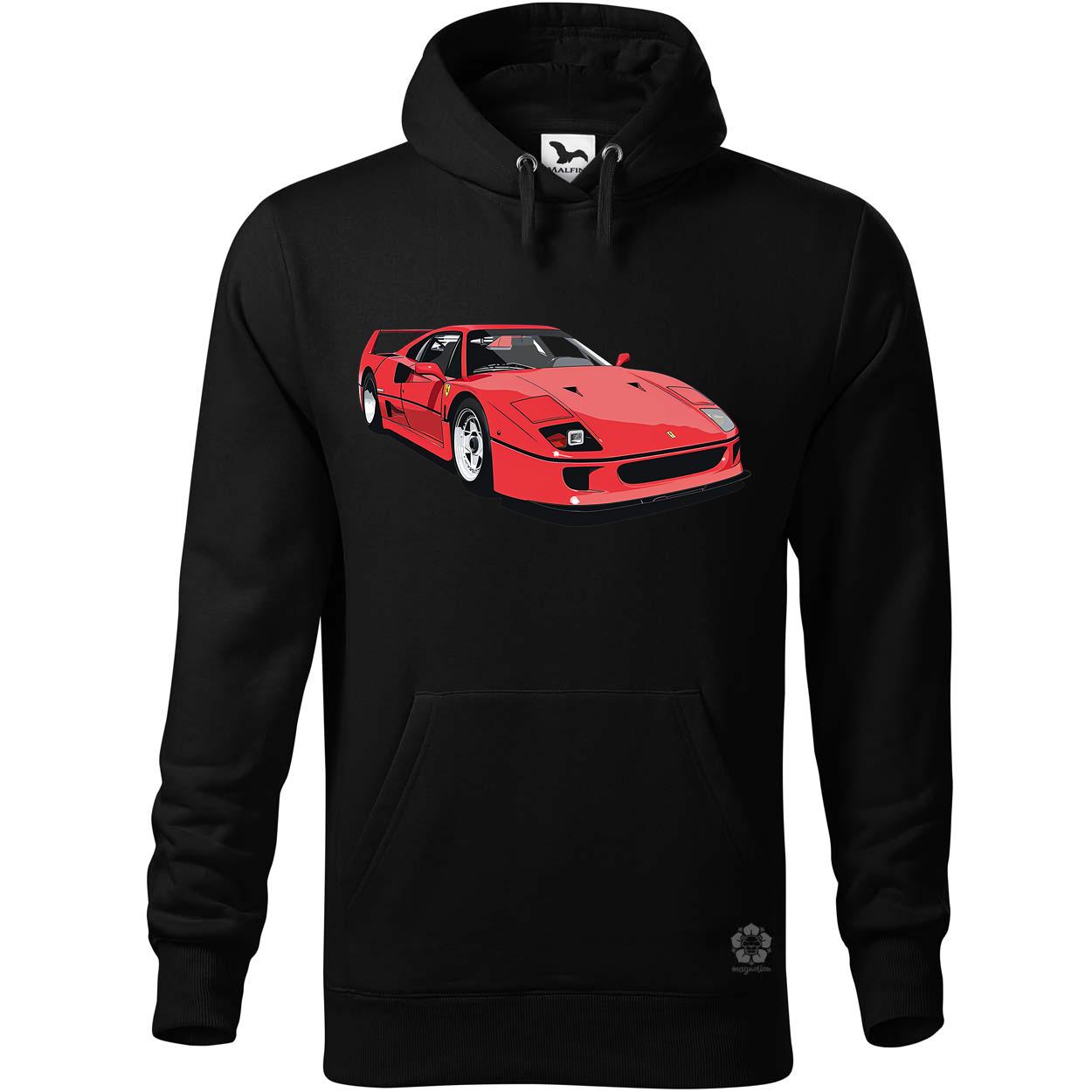 Ferrari F40 rajz v7 egyedi  pulóver 