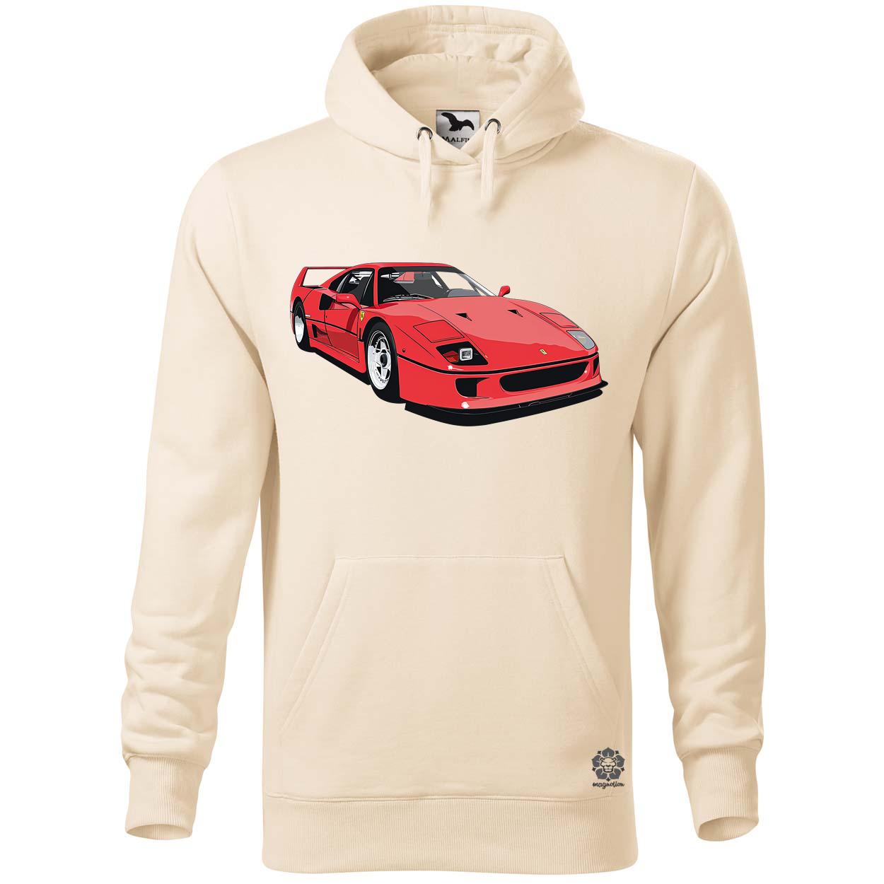 Ferrari F40 rajz v7 egyedi  pulóver 