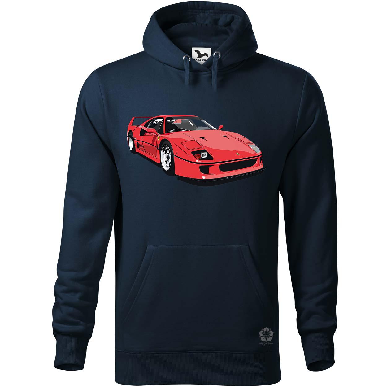 Ferrari F40 rajz v7 egyedi  pulóver 
