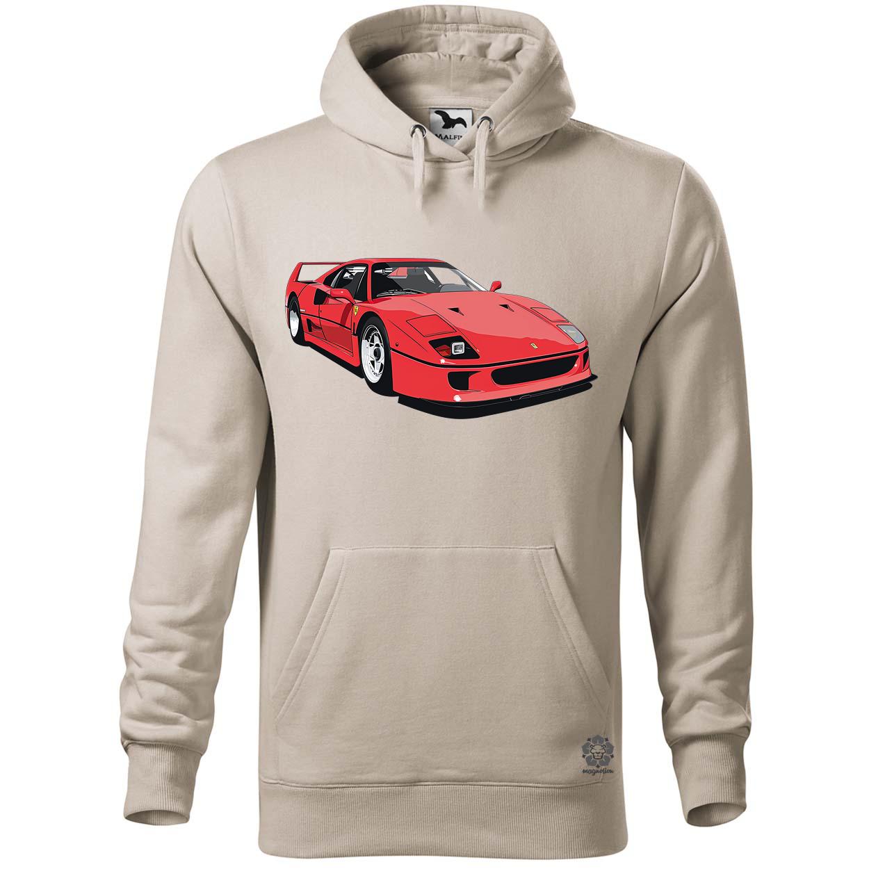 Ferrari F40 rajz v7 egyedi  pulóver 