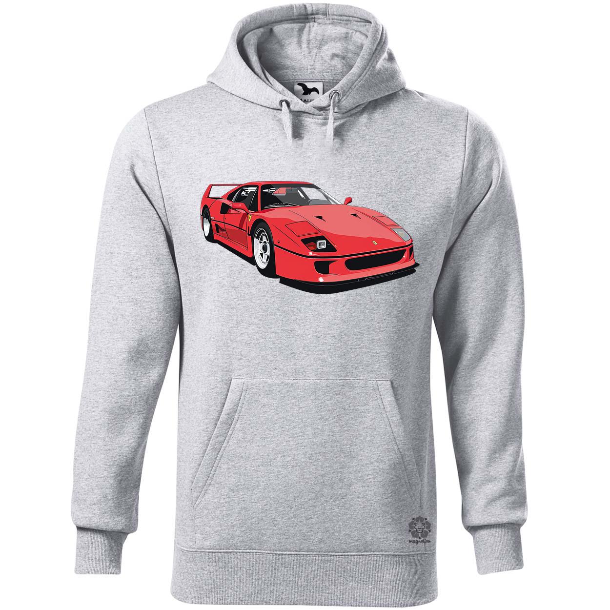 Ferrari F40 rajz v7 egyedi  pulóver 