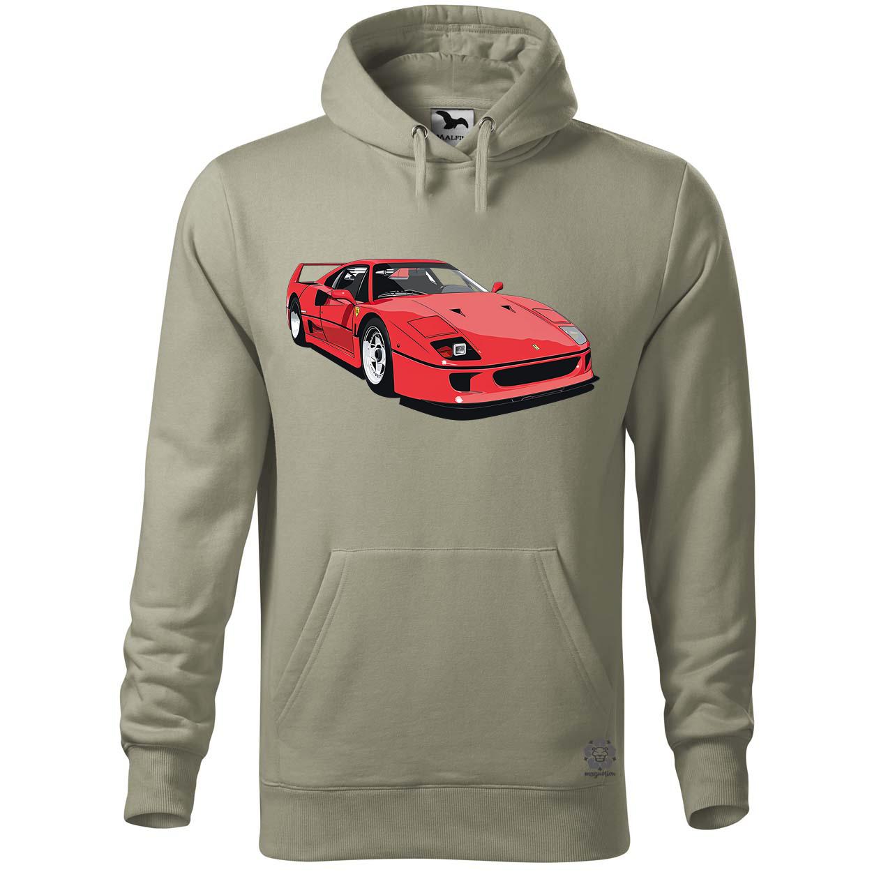 Ferrari F40 rajz v7 egyedi  pulóver 
