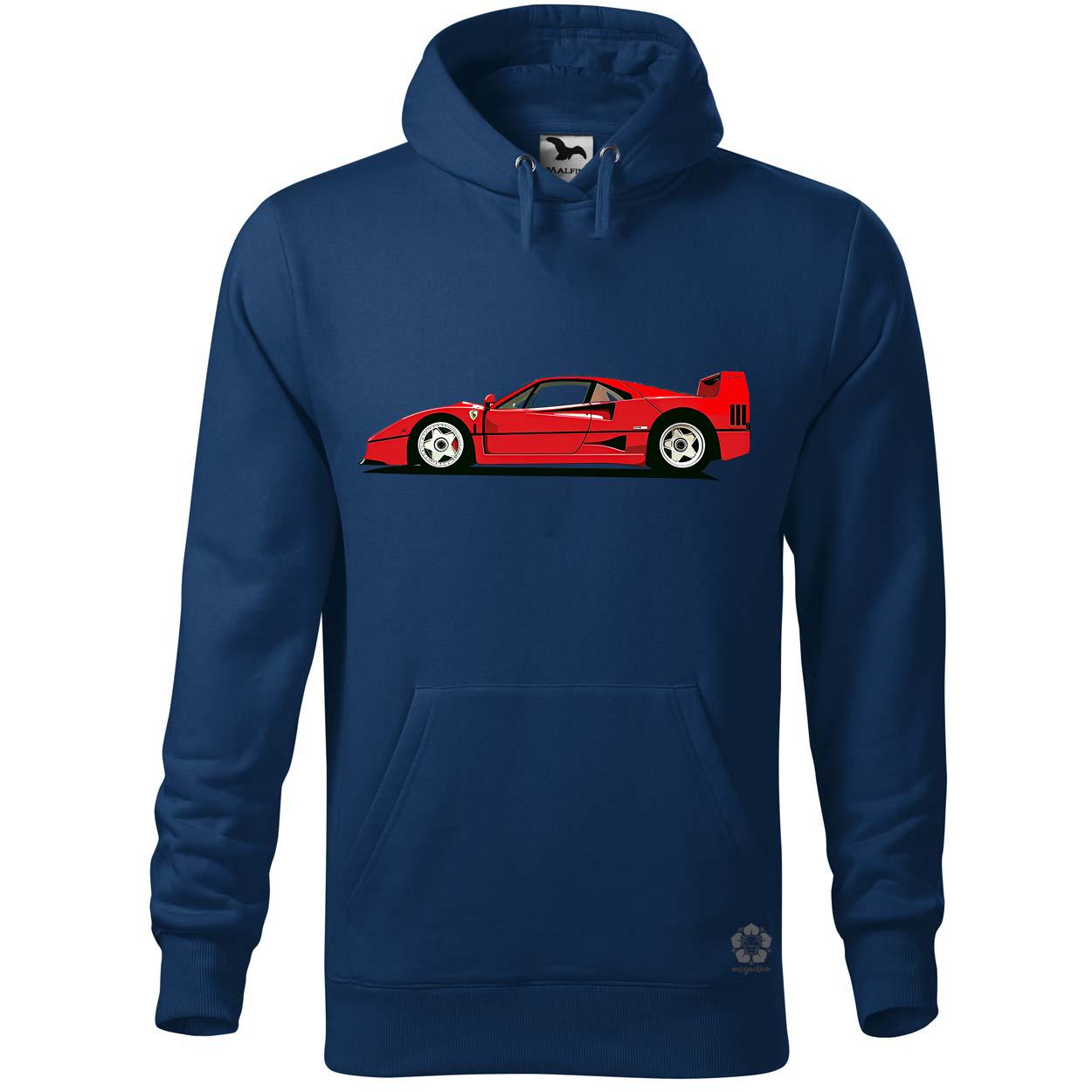 Ferrari F40 rajz v9 egyedi  pulóver 