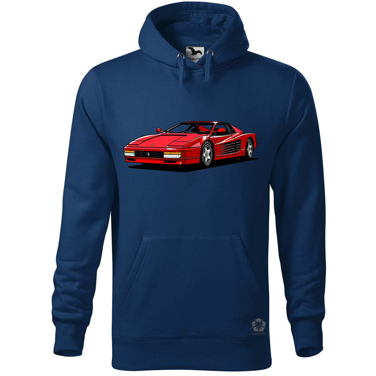 Ferrari Testarossa rajz v11 egyedi  pulóver 