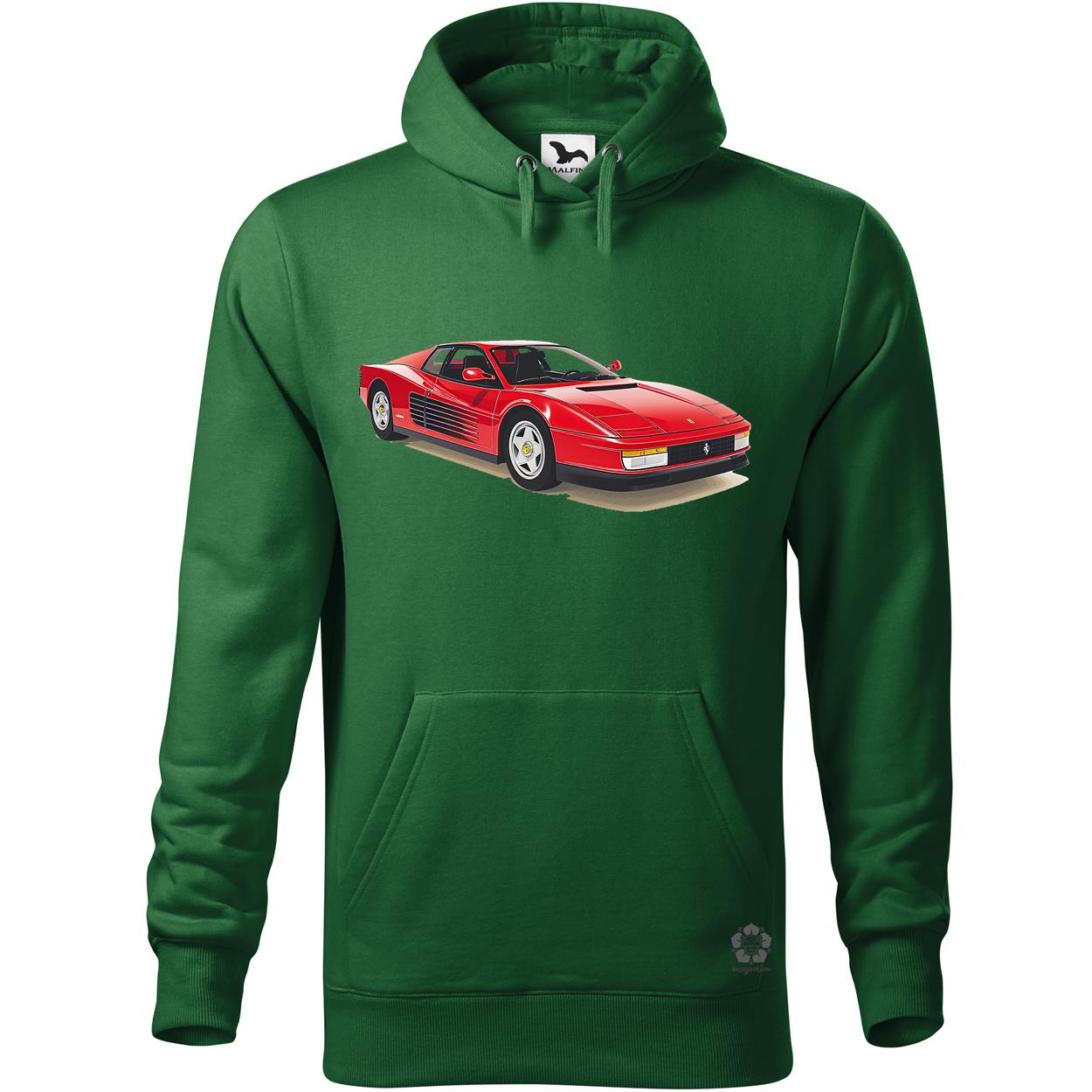 Ferrari Testarossa rajz v12 egyedi  pulóver 