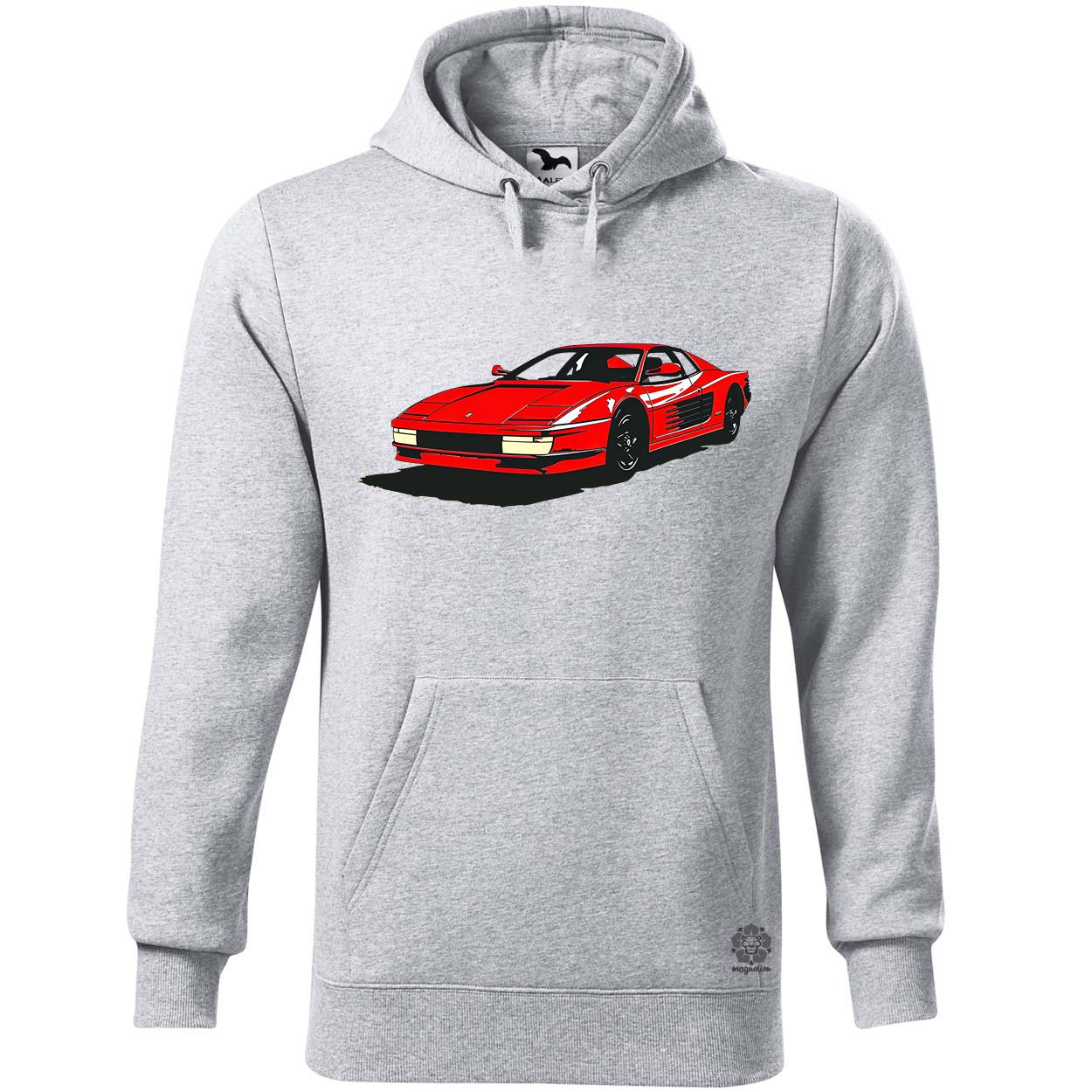 Ferrari Testarossa rajz v6 egyedi  pulóver 