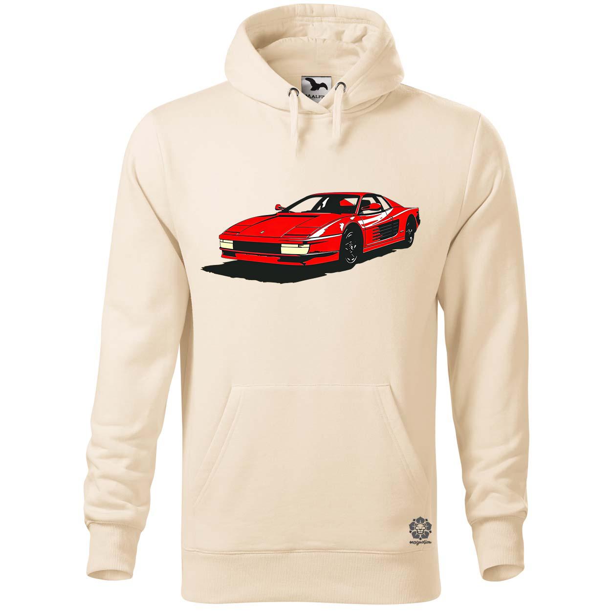 Ferrari Testarossa rajz v6 egyedi  pulóver 