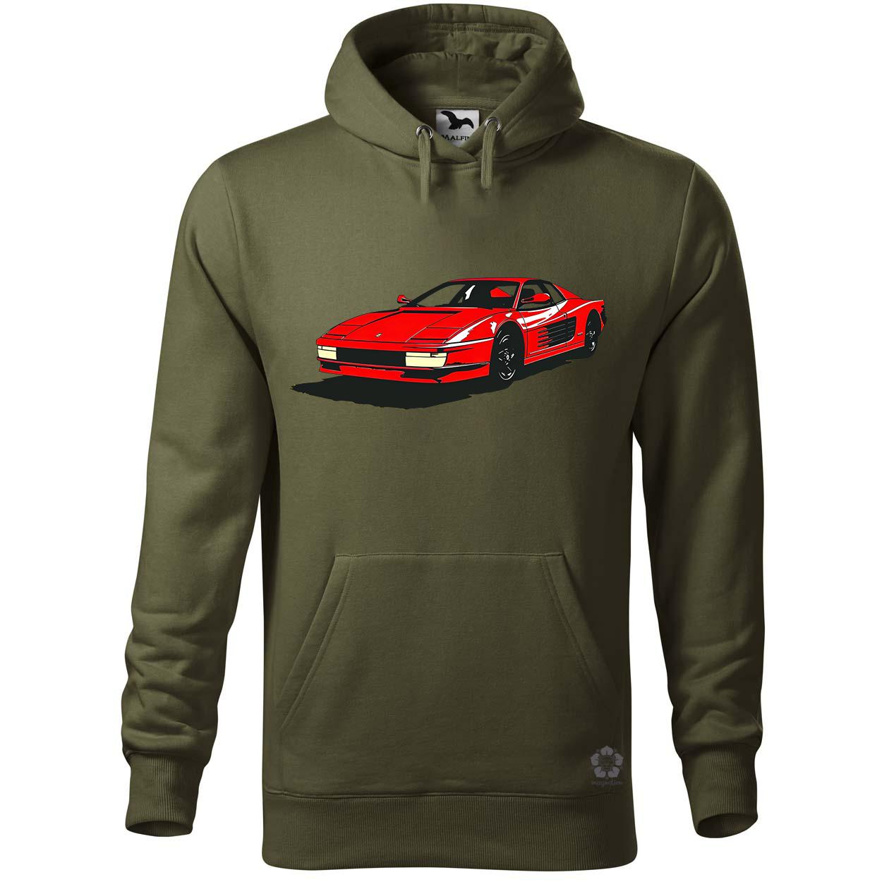 Ferrari Testarossa rajz v6 egyedi  pulóver 