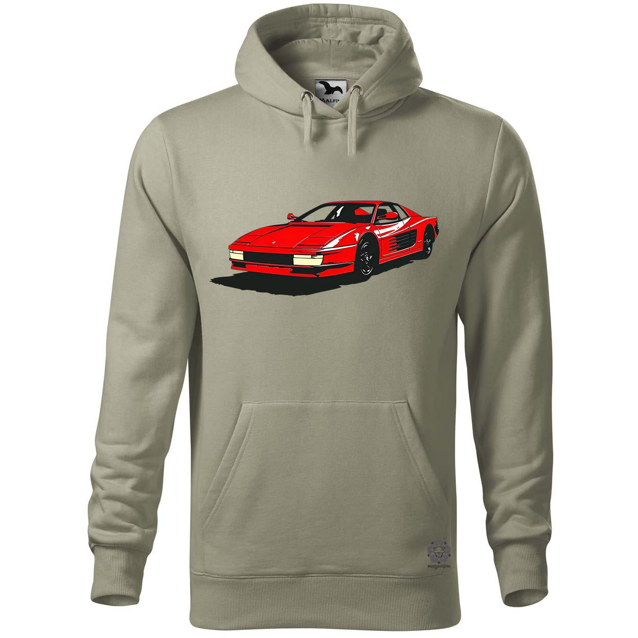 Ferrari Testarossa rajz v6 egyedi  pulóver 