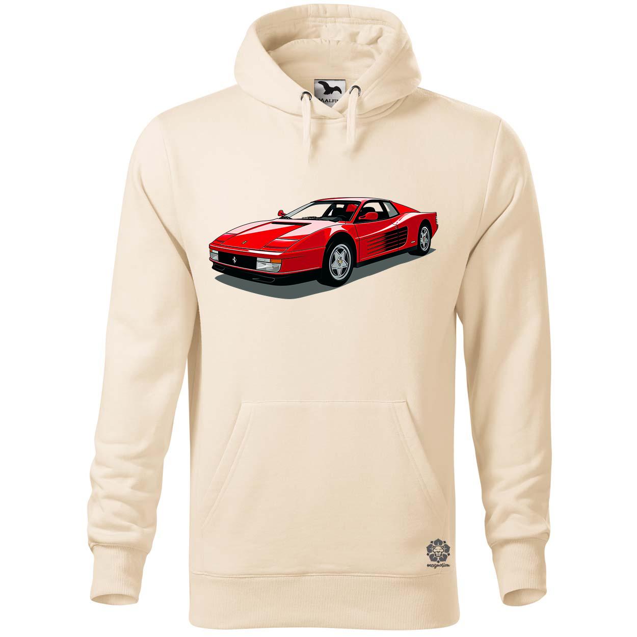 Ferrari Testarossa rajz v7 egyedi  pulóver 