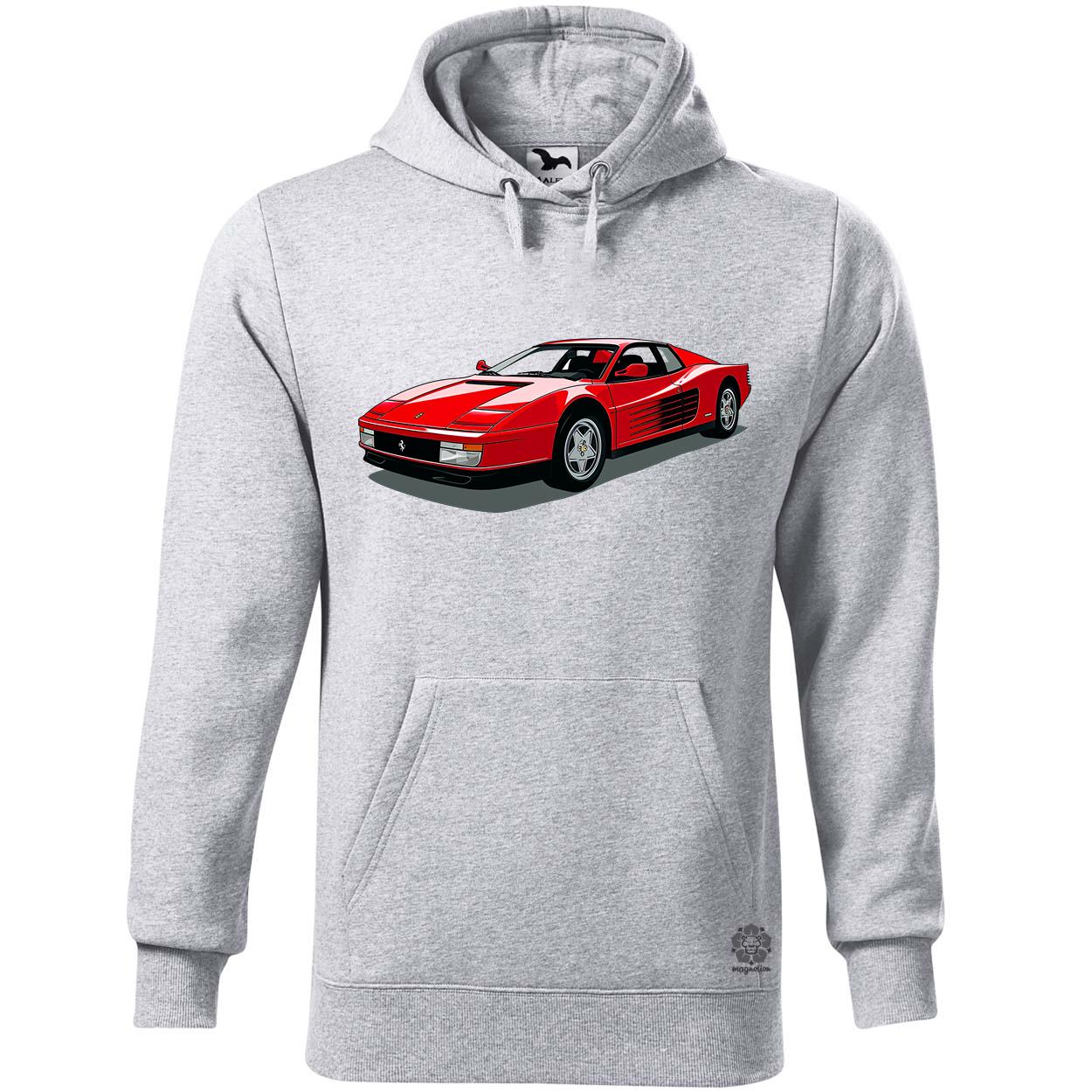Ferrari Testarossa rajz v7 egyedi  pulóver 