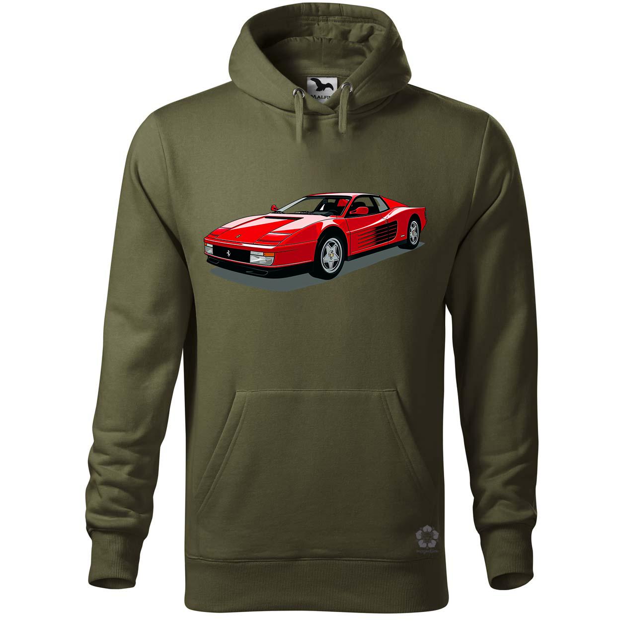 Ferrari Testarossa rajz v7 egyedi  pulóver 