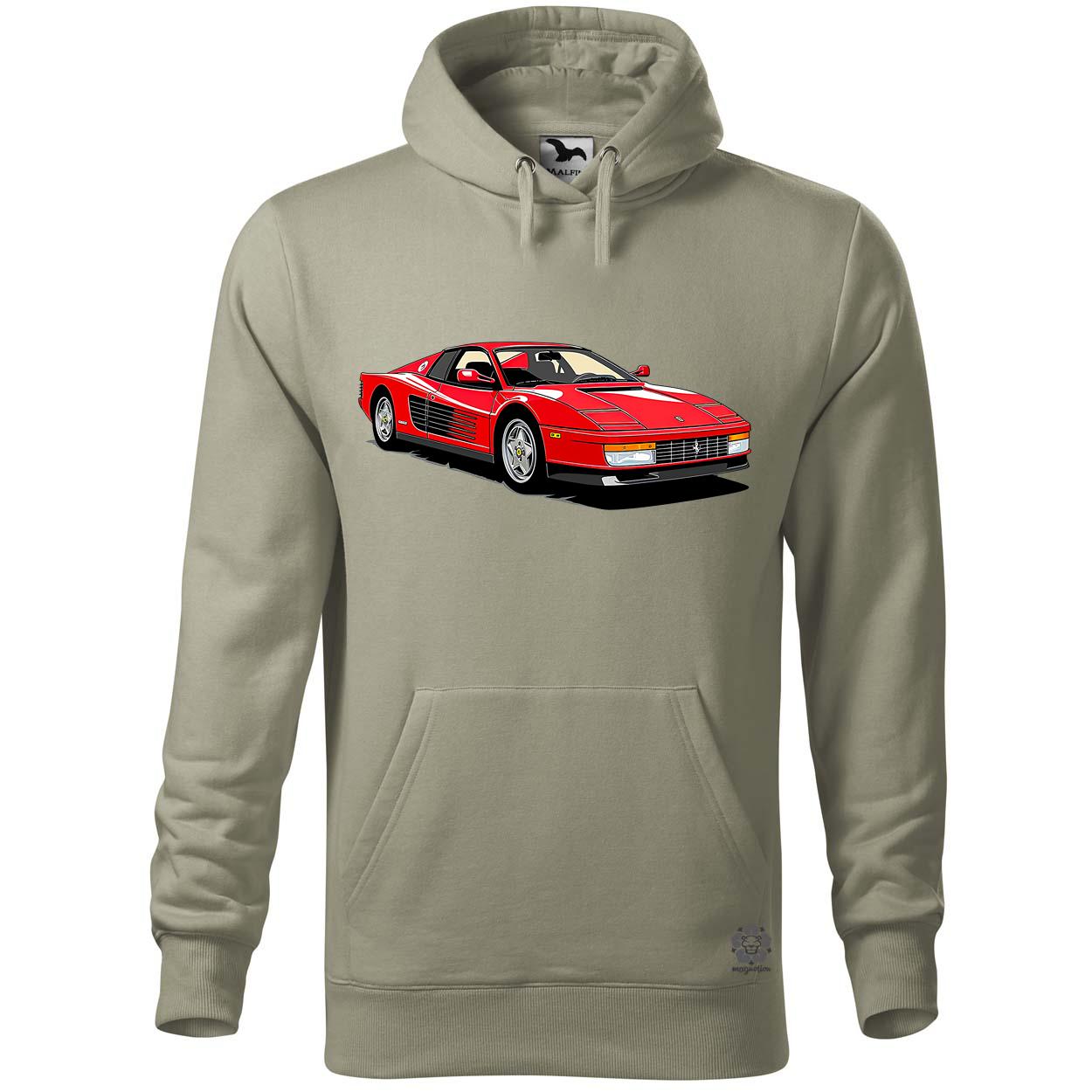 Ferrari Testarossa rajz v9 egyedi  pulóver 