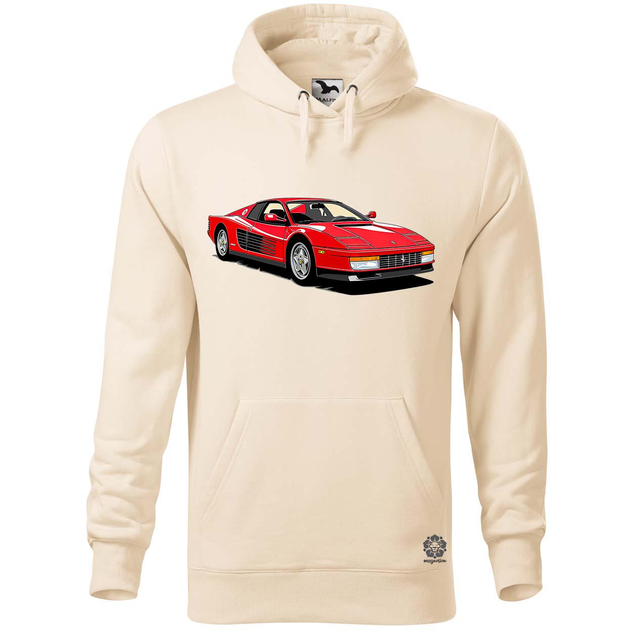 Ferrari Testarossa rajz v9 egyedi  pulóver 