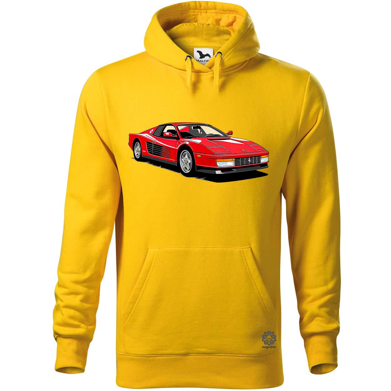 Ferrari Testarossa rajz v9 egyedi  pulóver 