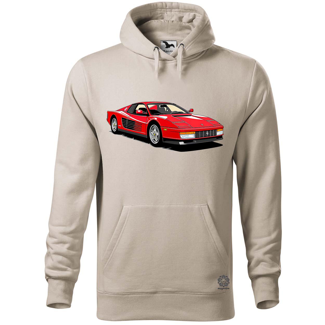 Ferrari Testarossa rajz v9 egyedi  pulóver 