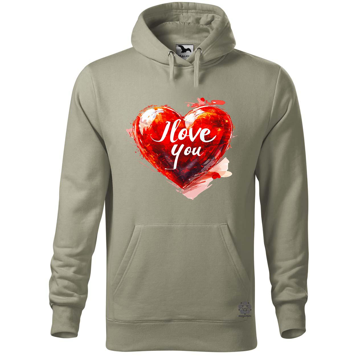 I love U v3 egyedi  pulóver 