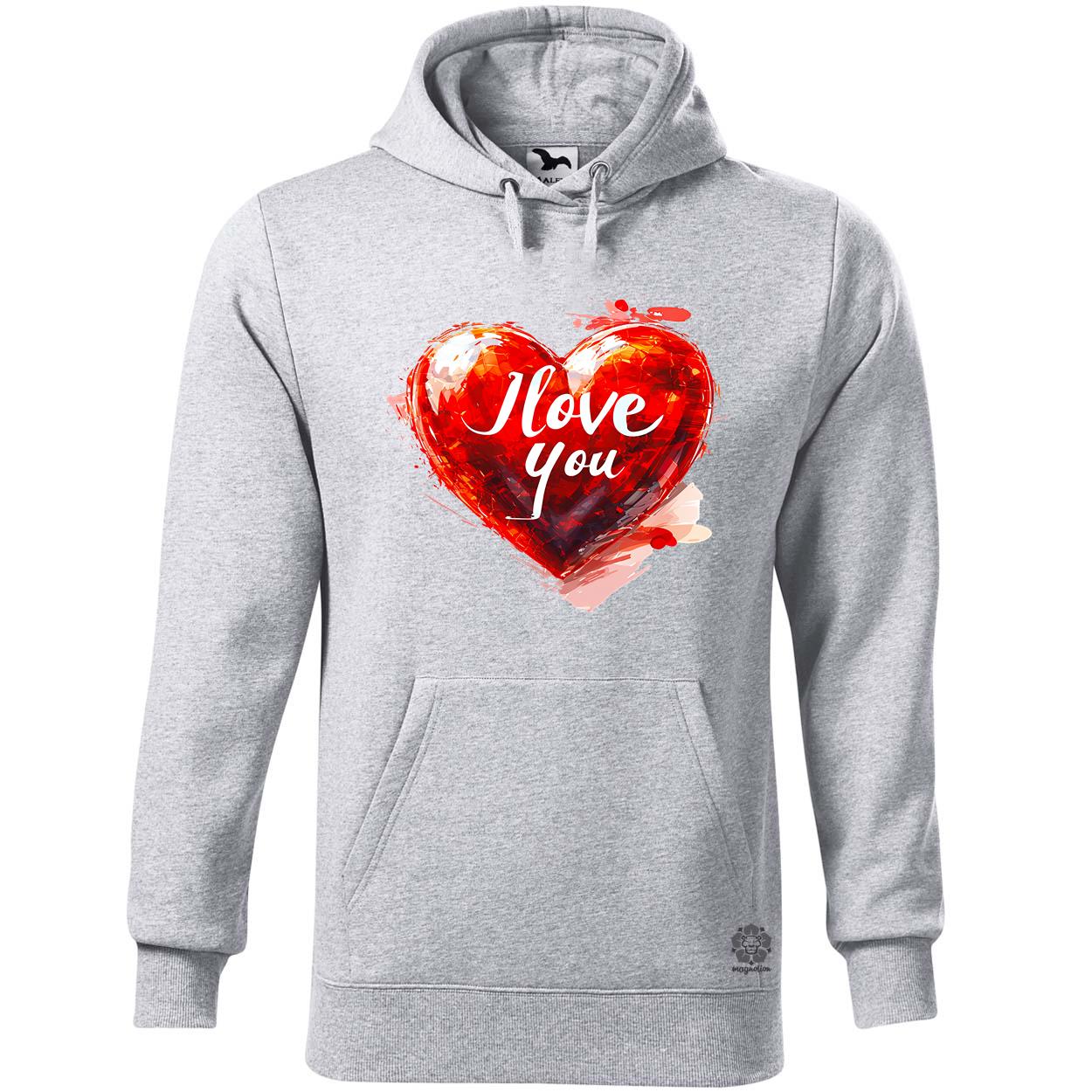 I love U v3 egyedi  pulóver 