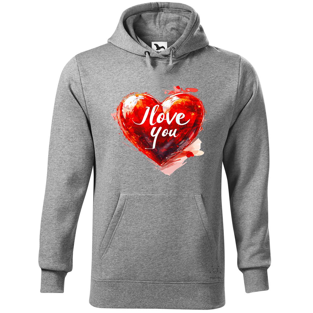I love U v3 egyedi  pulóver 
