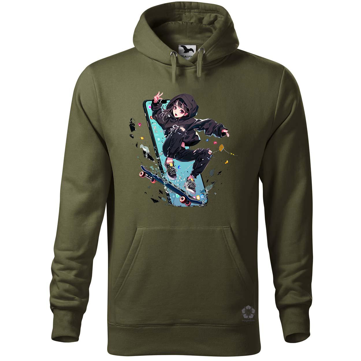 Influenszer chibi lány v1 egyedi  pulóver 
