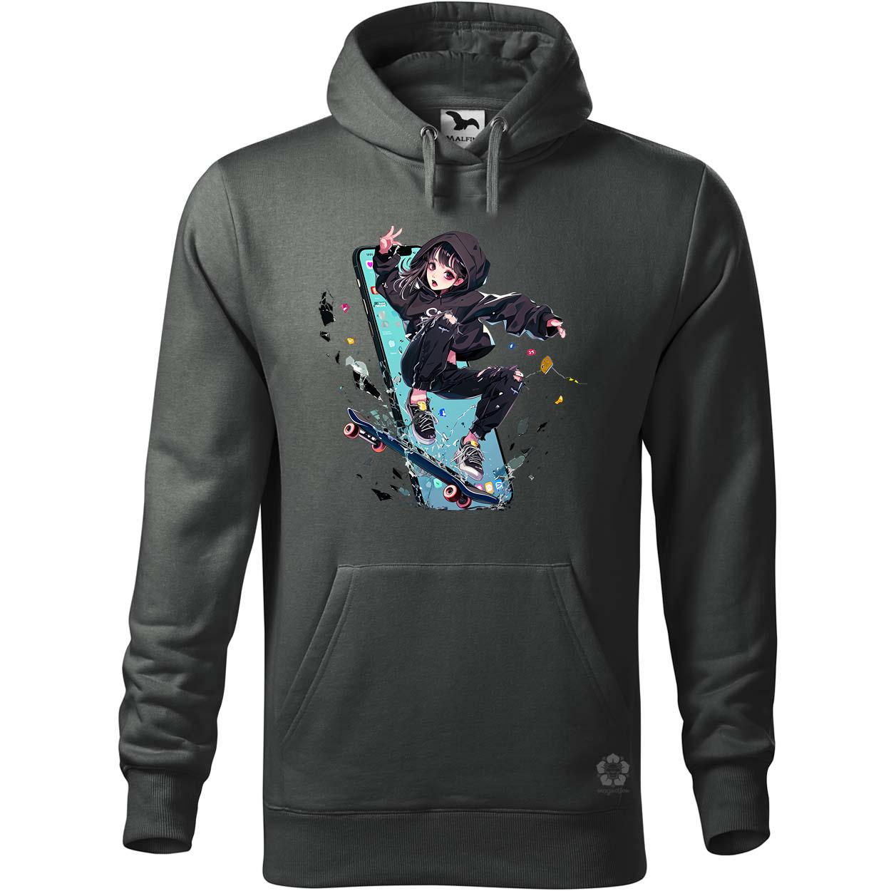 Influenszer chibi lány v1 egyedi  pulóver 