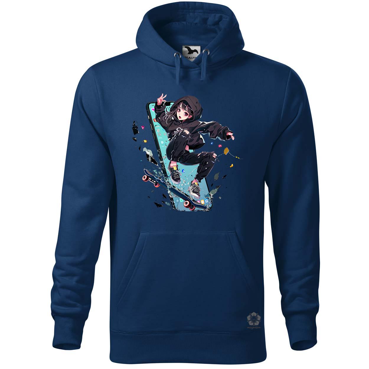 Influenszer chibi lány v1 egyedi  pulóver 