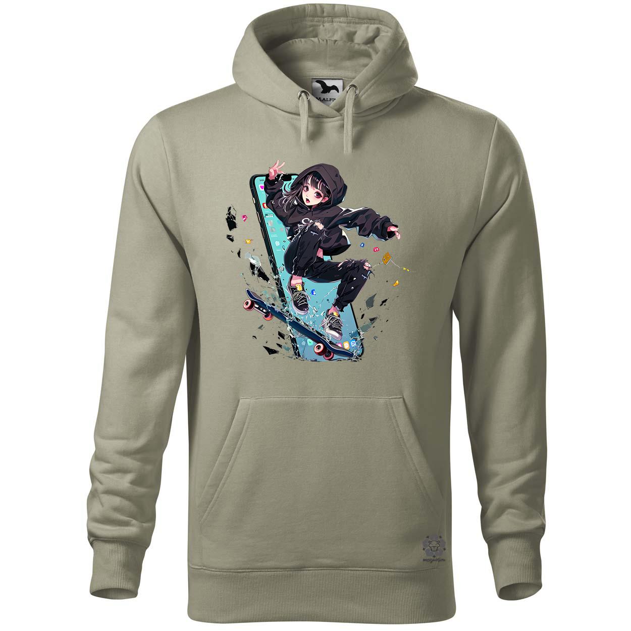 Influenszer chibi lány v1 egyedi  pulóver 