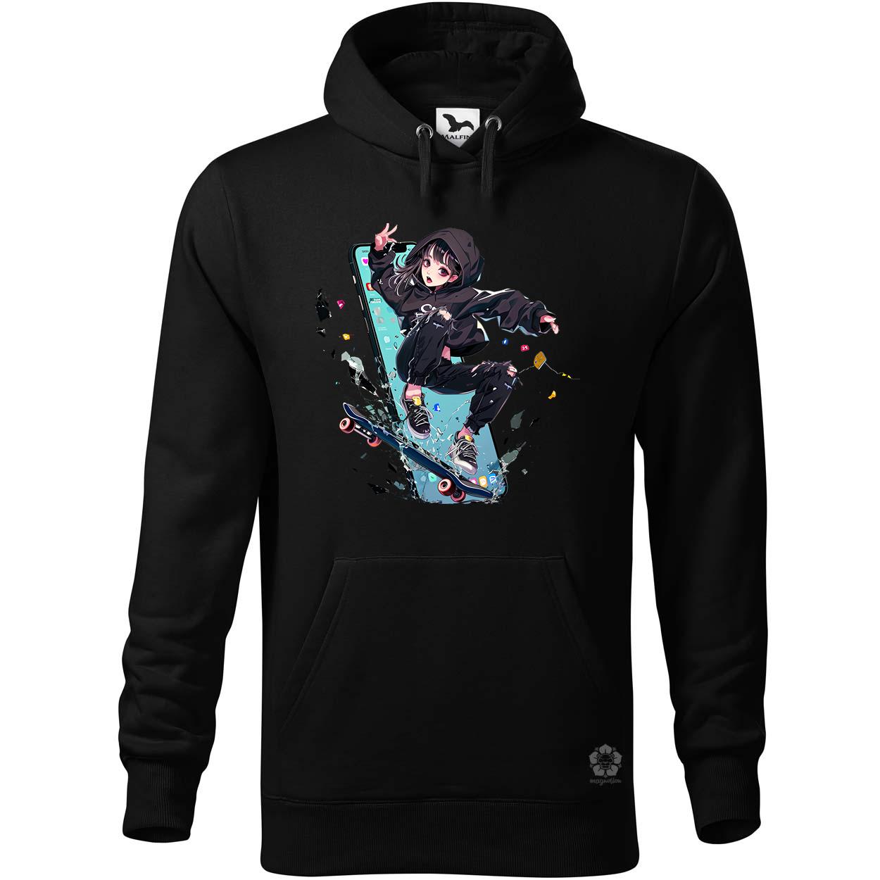 Influenszer chibi lány v1 egyedi  pulóver 