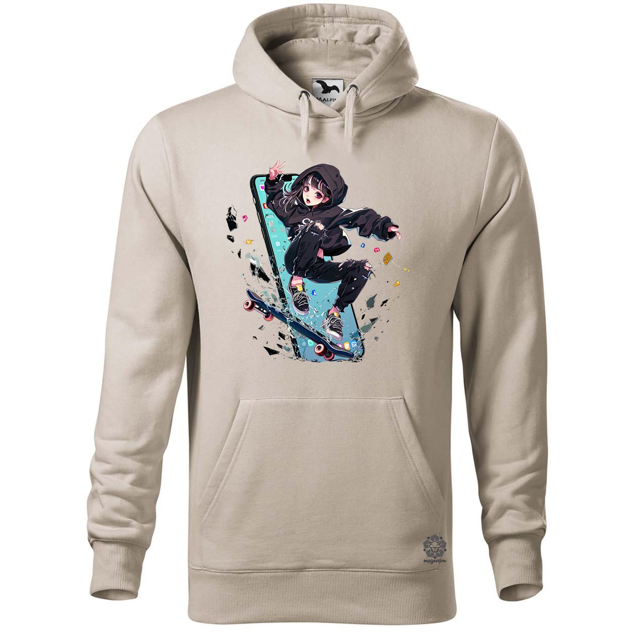 Influenszer chibi lány v1 egyedi  pulóver 