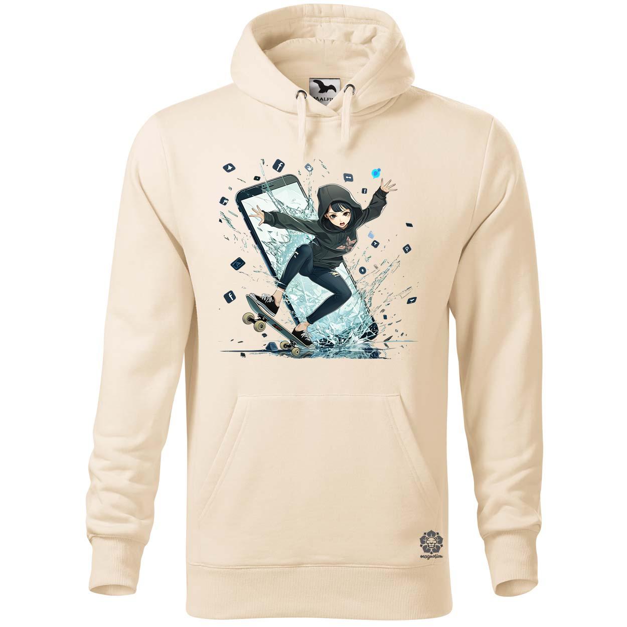 Influenszer chibi lány v4 egyedi  pulóver 