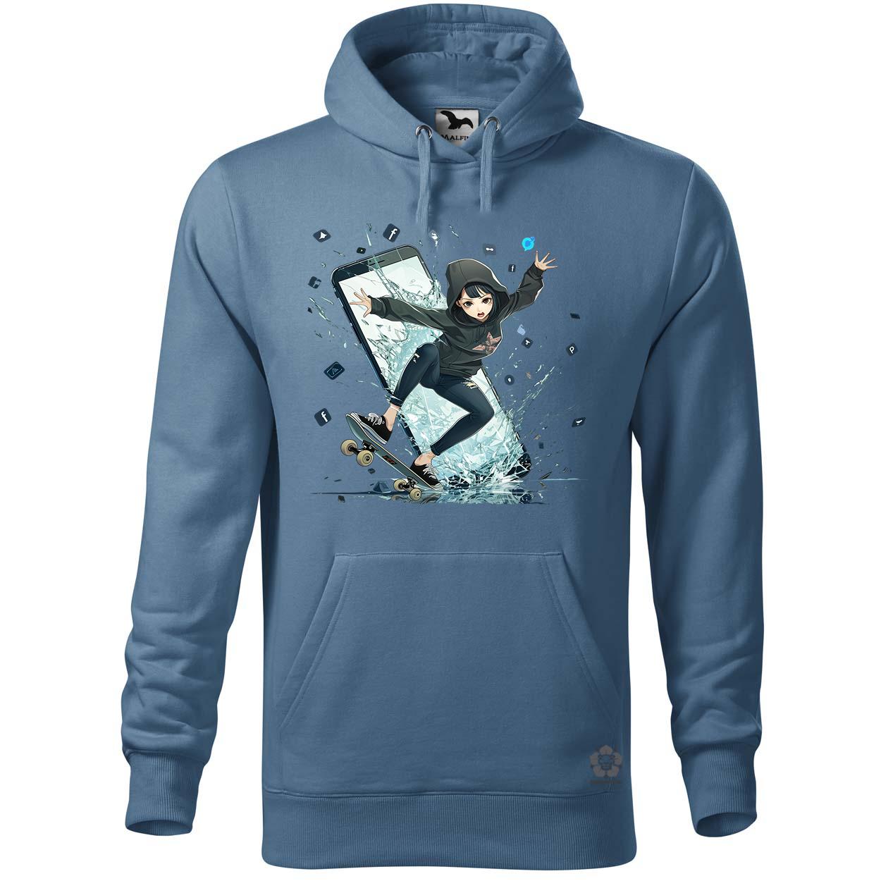 Influenszer chibi lány v4 egyedi  pulóver 