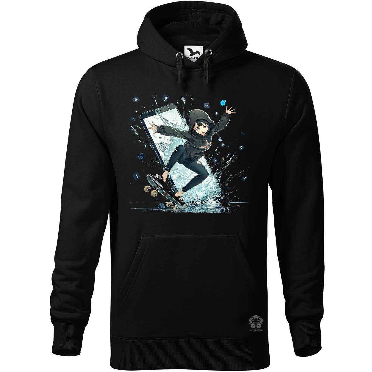 Influenszer chibi lány v4 egyedi  pulóver 