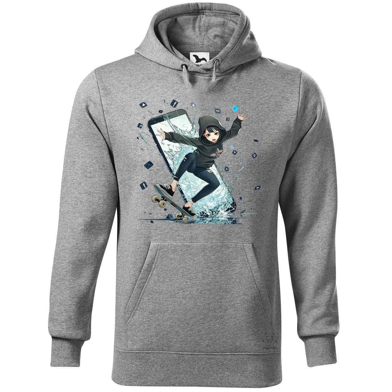 Influenszer chibi lány v4 egyedi  pulóver 