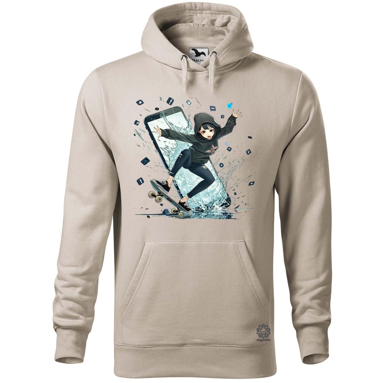 Influenszer chibi lány v4 egyedi  pulóver 