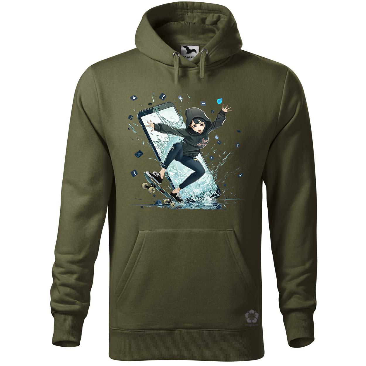 Influenszer chibi lány v4 egyedi  pulóver 