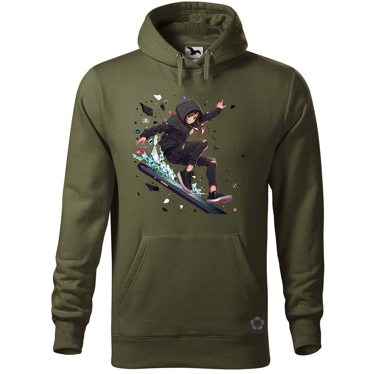 Influenszer chibi lány v5 egyedi  pulóver 