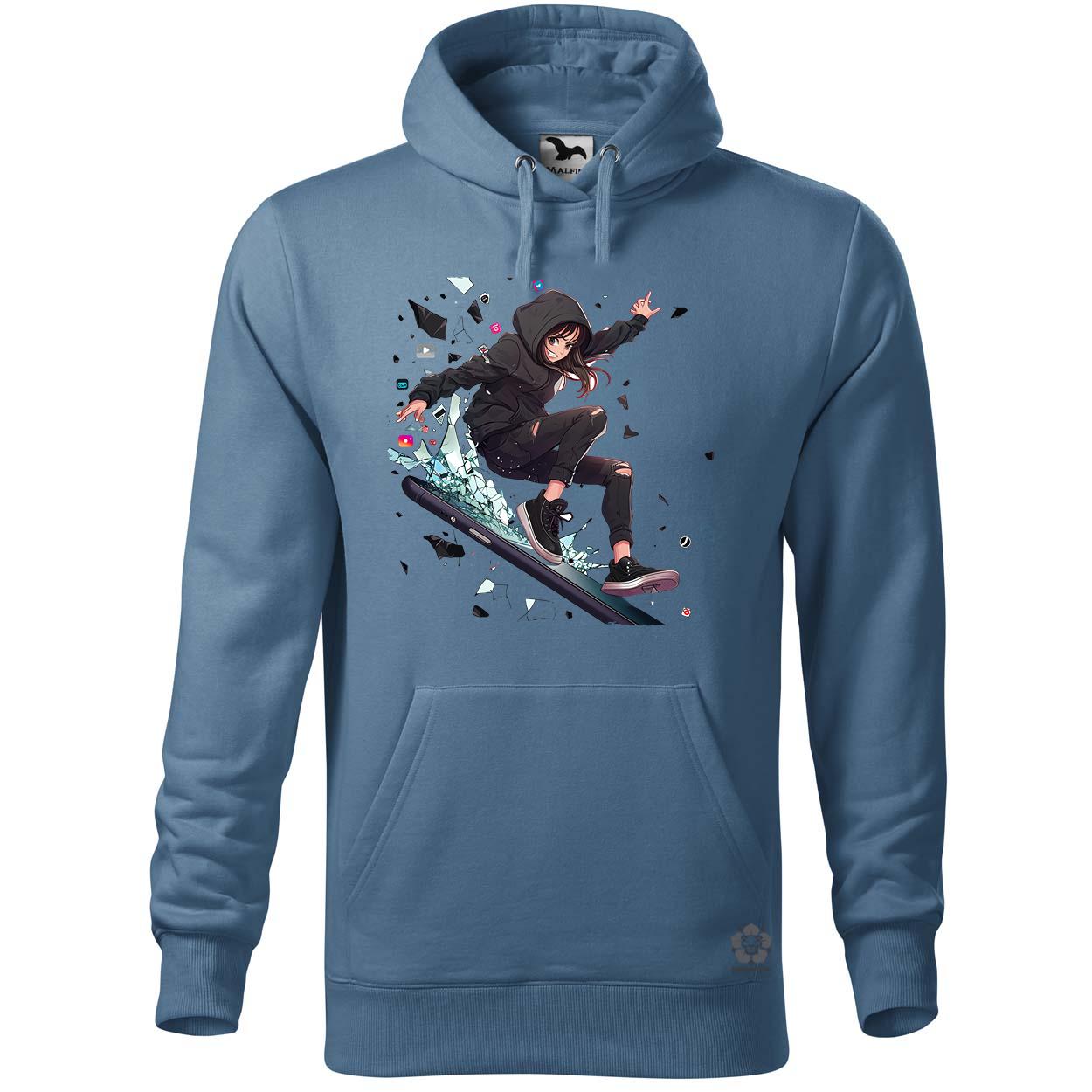 Influenszer chibi lány v5 egyedi  pulóver 