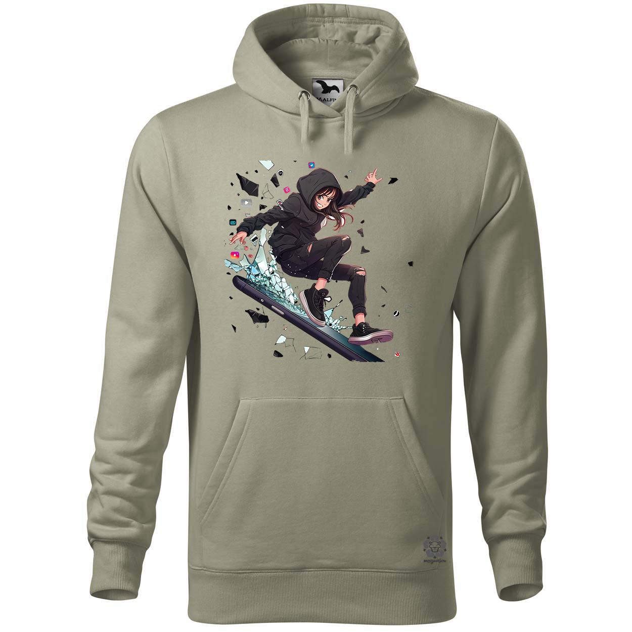 Influenszer chibi lány v5 egyedi  pulóver 