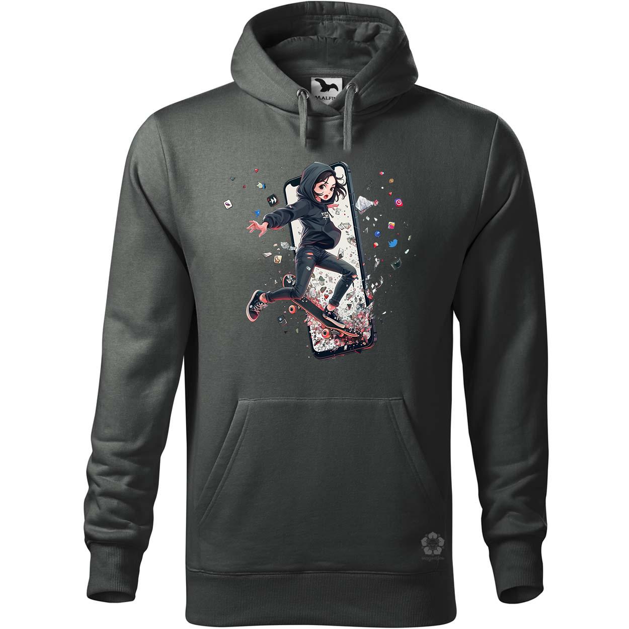 Influenszer chibi lány v7 egyedi  pulóver 