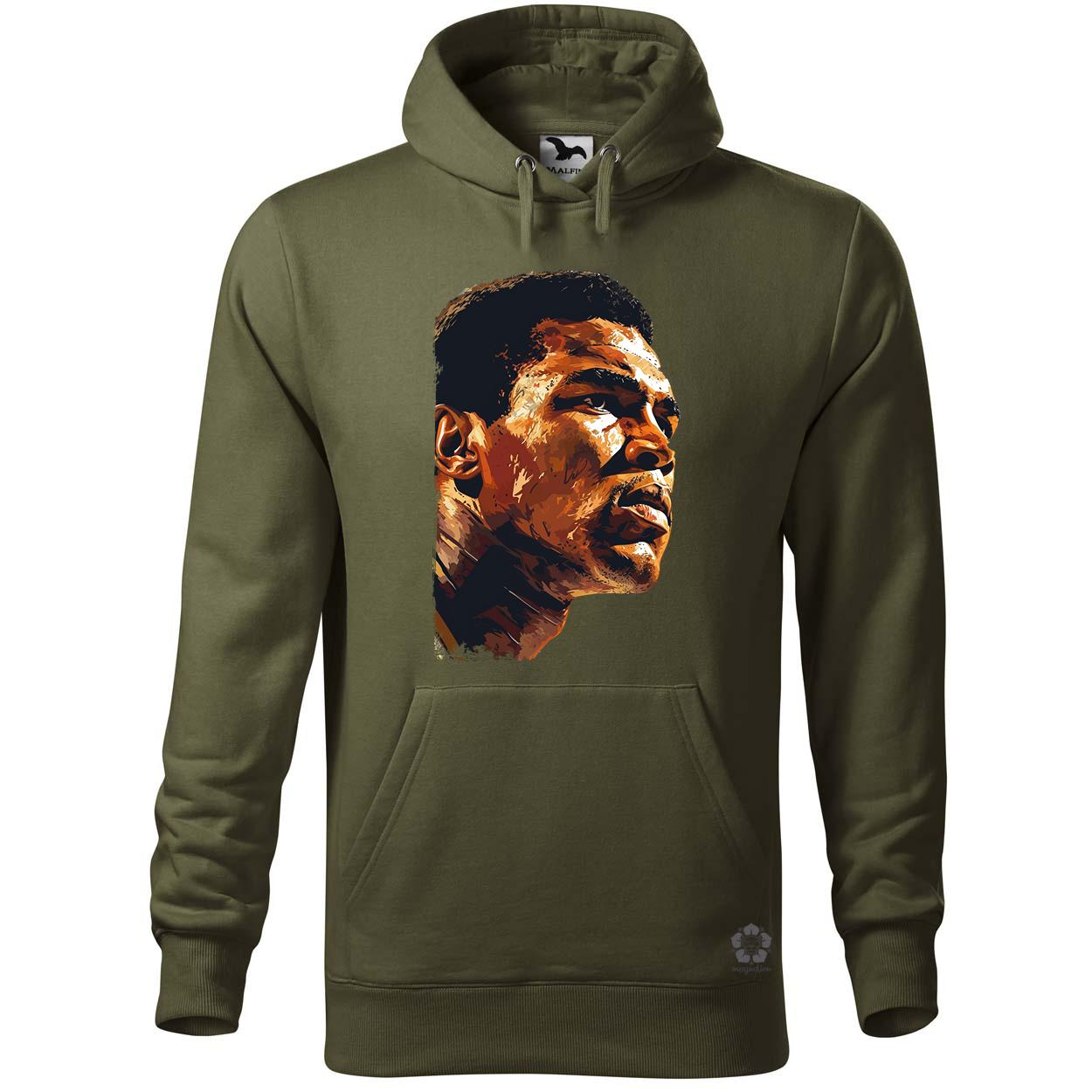 Muhammad Ali portré v2 egyedi  pulóver 