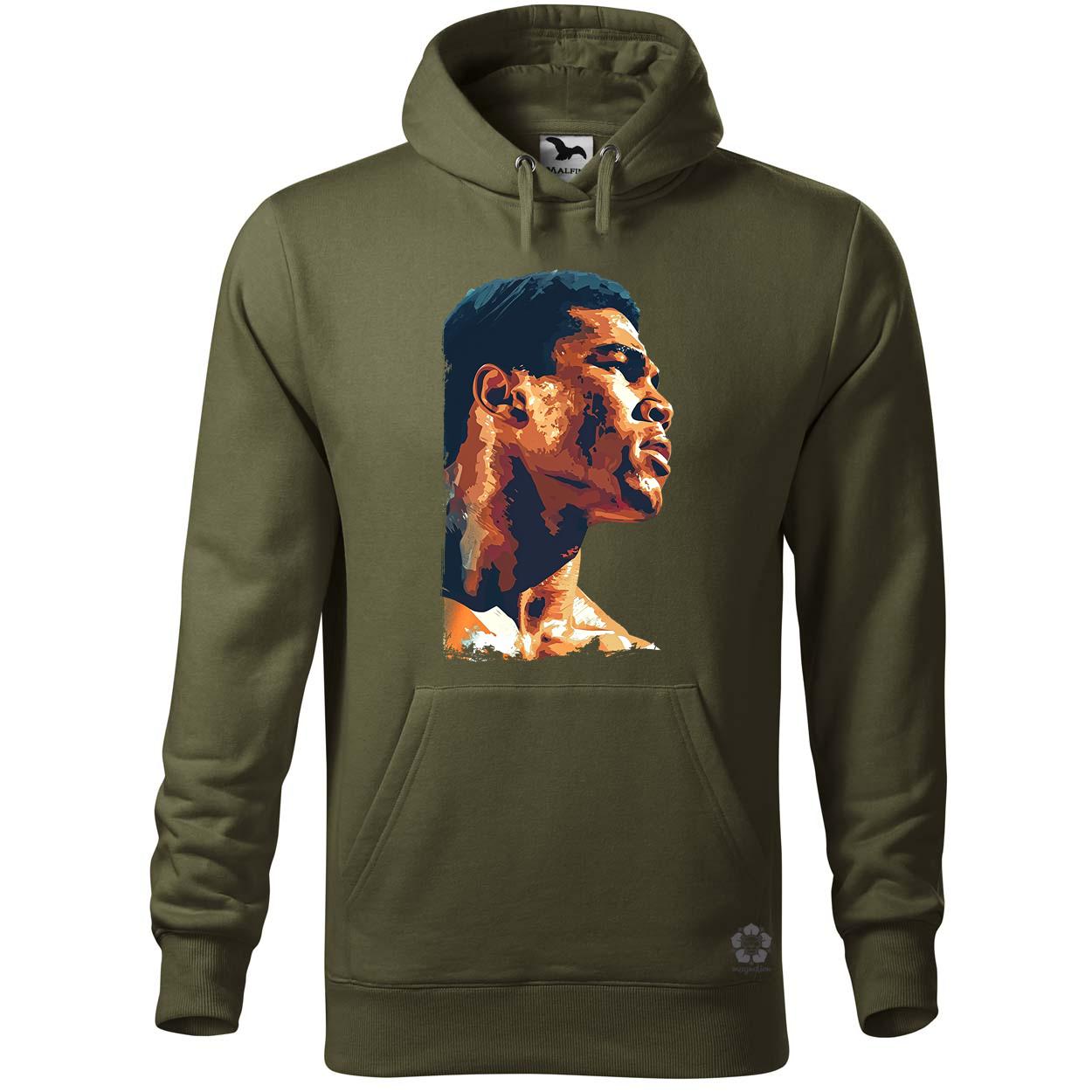 Muhammad Ali portré v3 egyedi  pulóver 