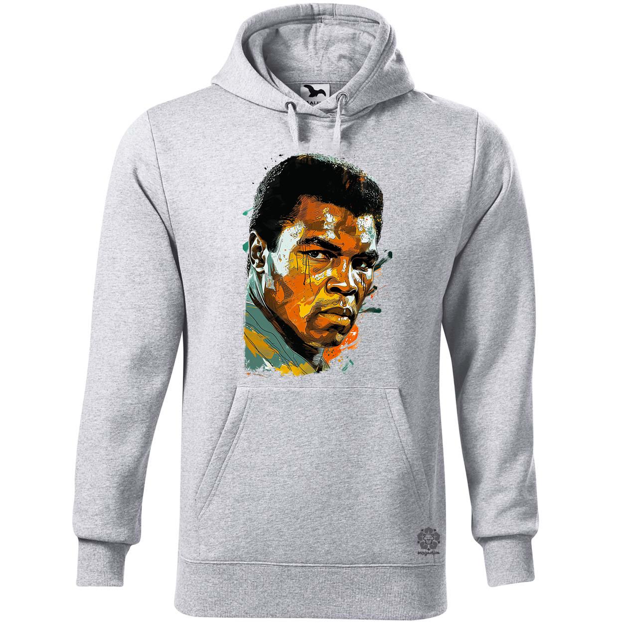 Muhammad Ali portré v4 egyedi  pulóver 
