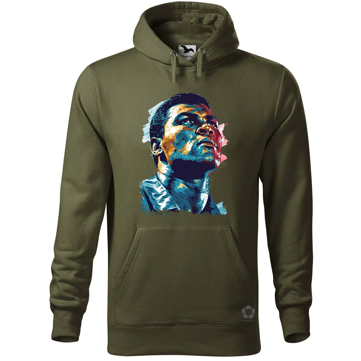 Muhammad Ali portré v5 egyedi  pulóver 