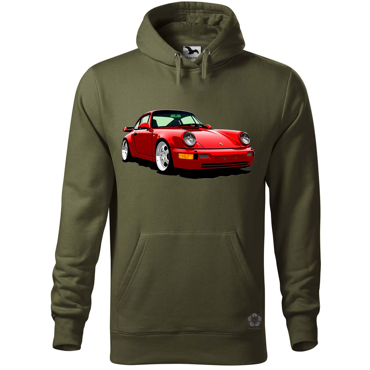 Porsche 911 rajz v5 egyedi  pulóver 