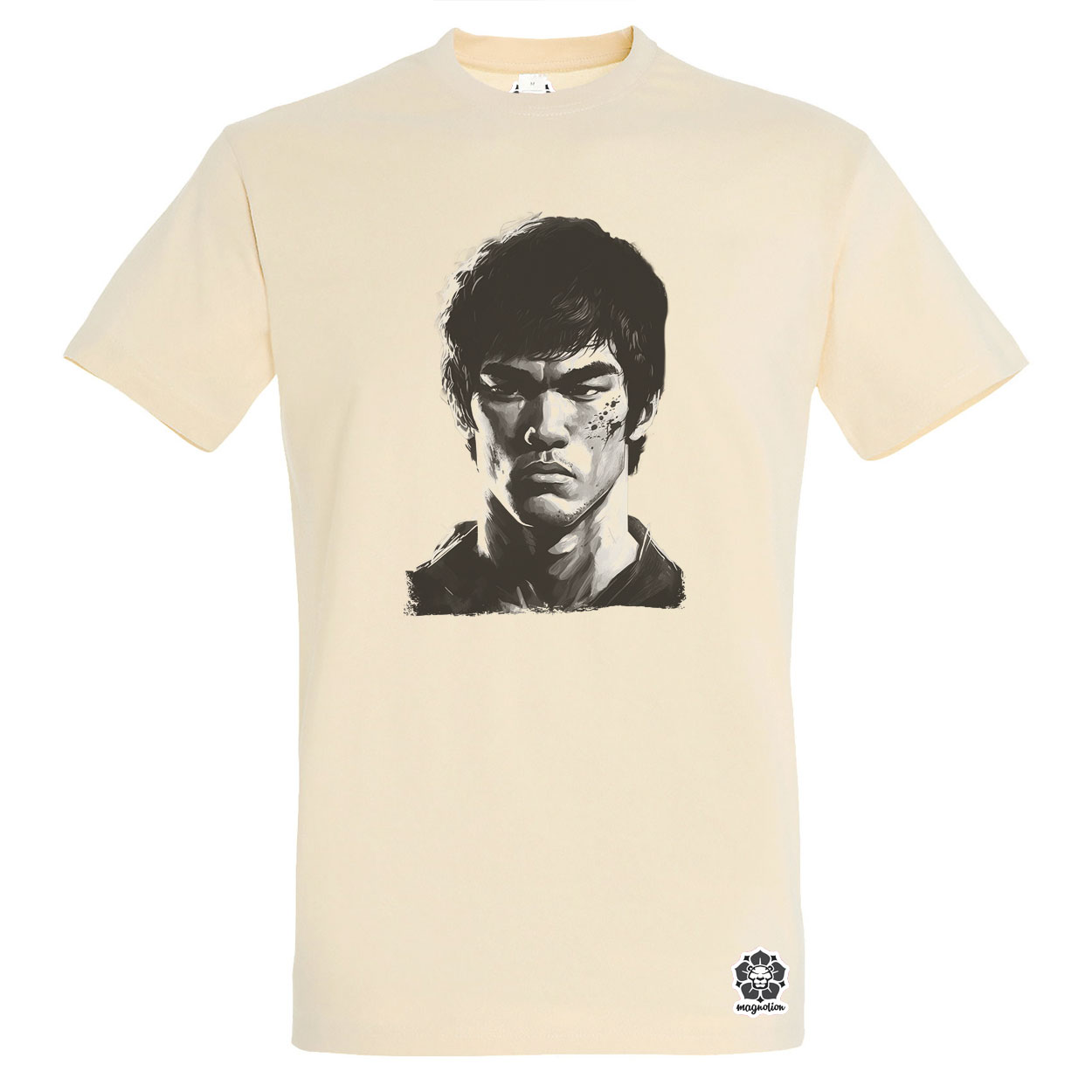Bruce Lee portré v2 egyedi póló 