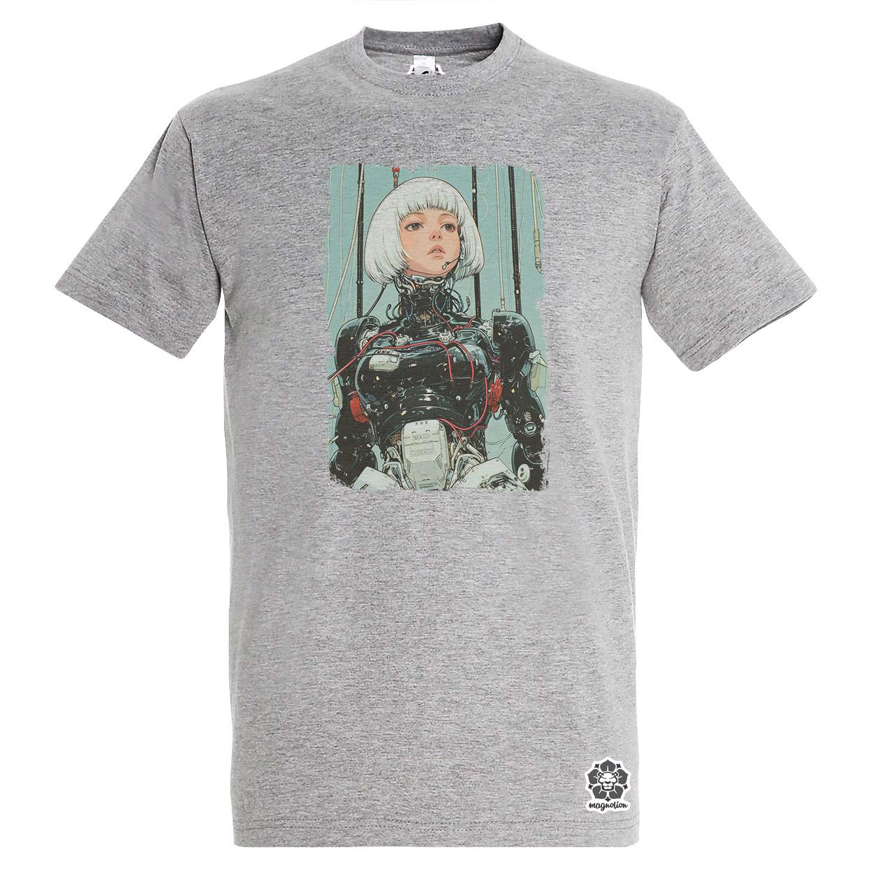 Anime kiborg lány v1 egyedi póló 