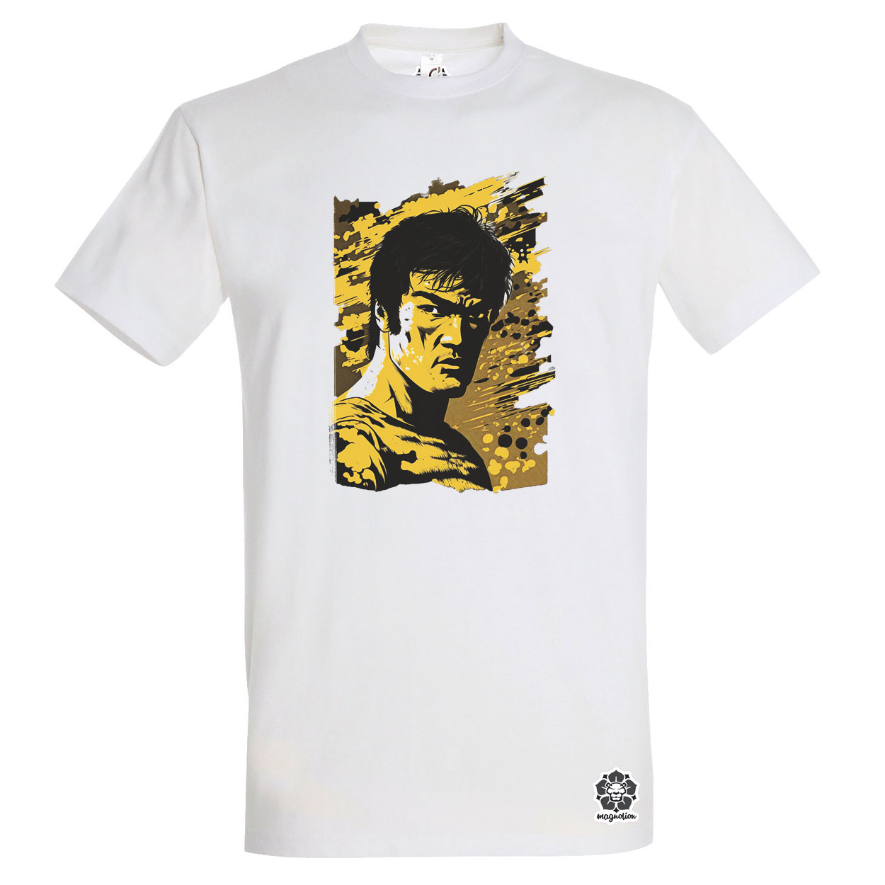 Bruce Lee portré v4 egyedi póló 