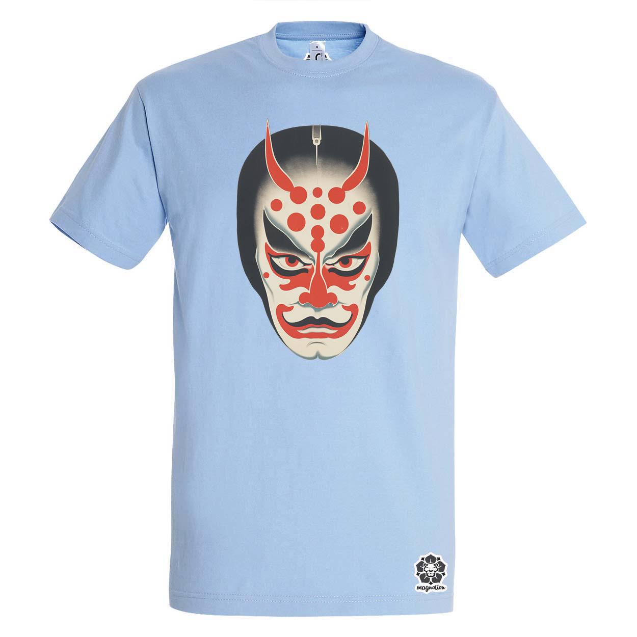 Kabuki maszk v1 egyedi póló 