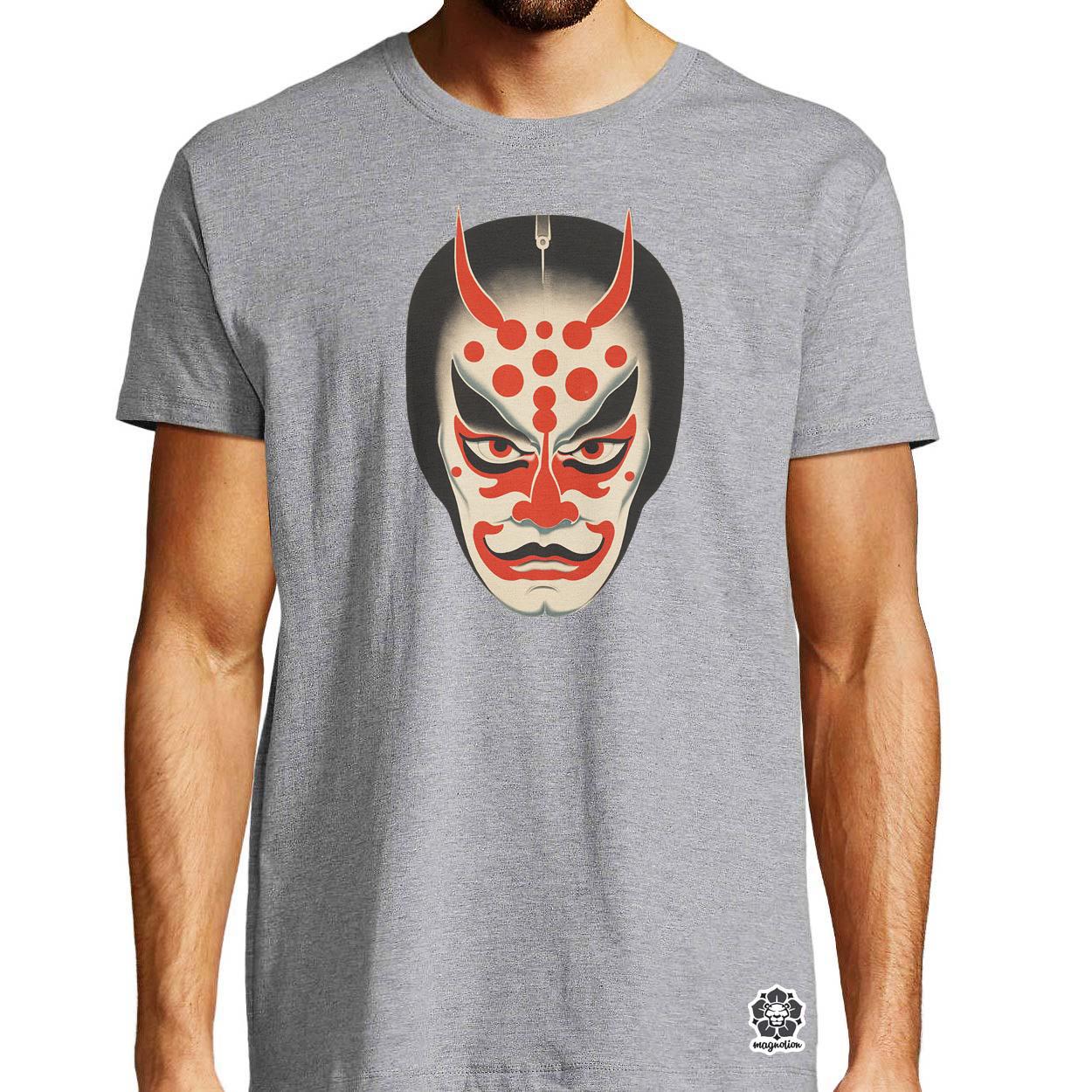 Kabuki maszk v1 egyedi póló 